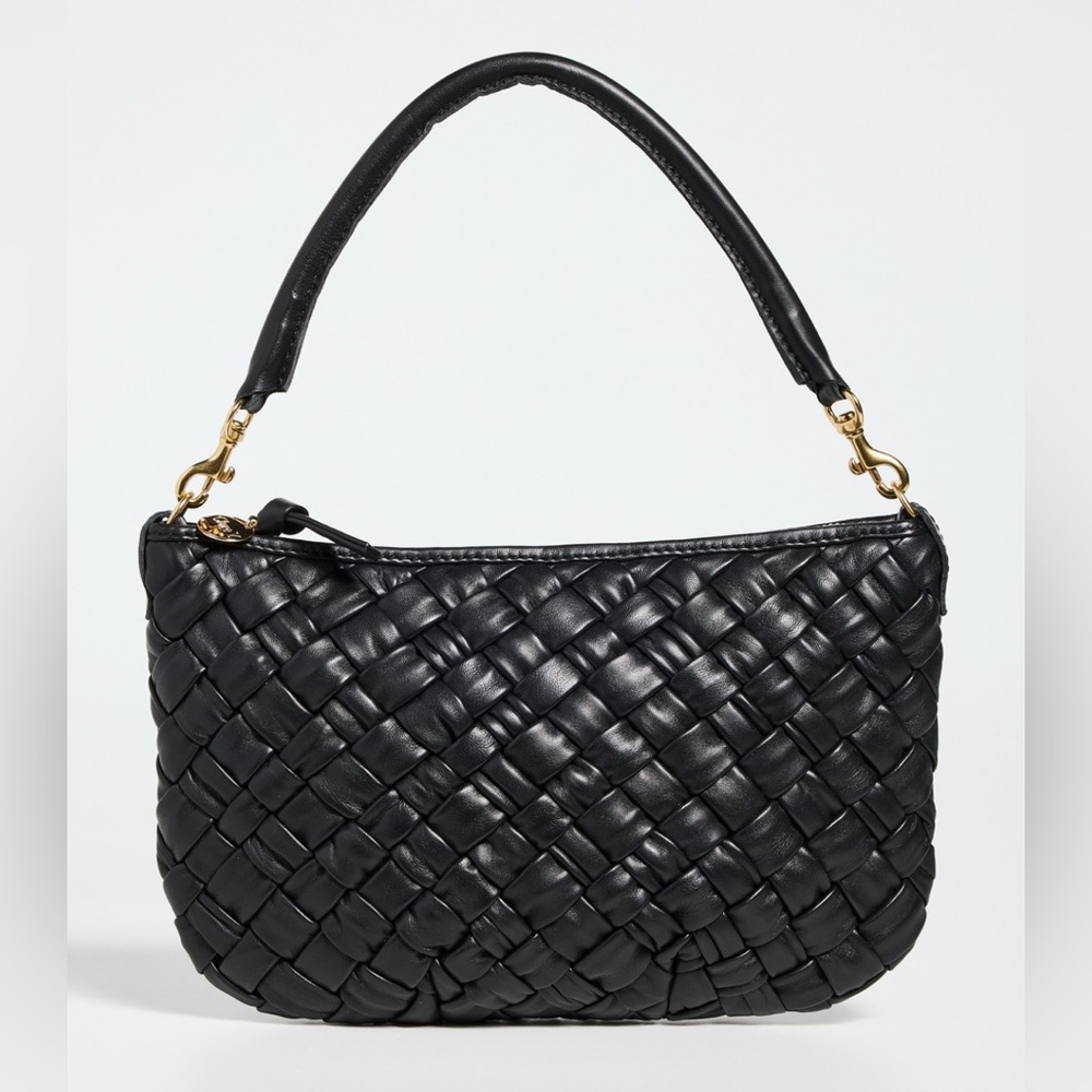 Petit Moyen Black Puffy Woven
